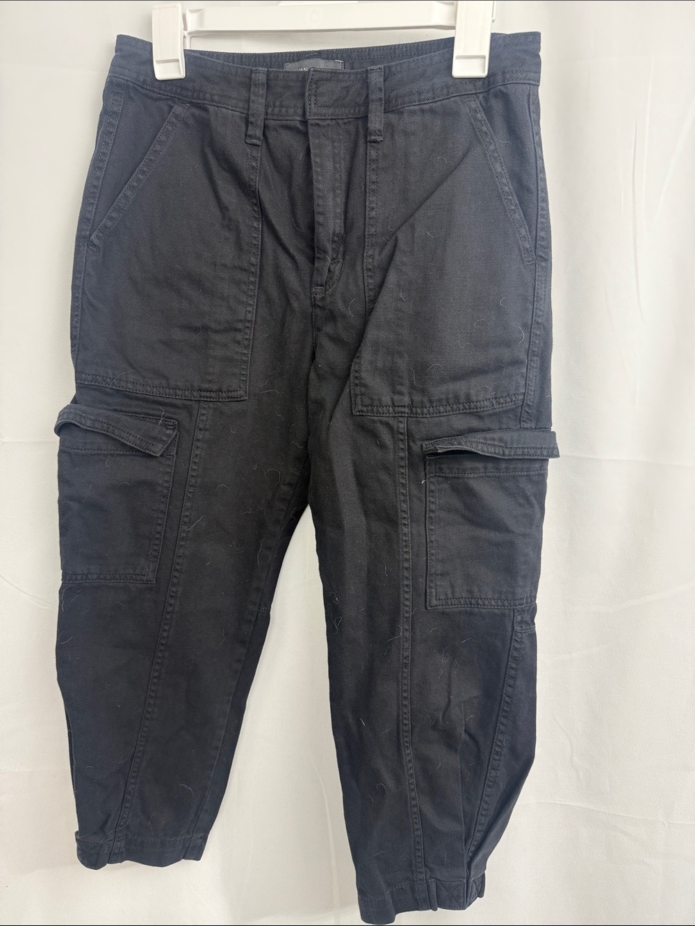 Banana Republic Black Cargo Pants with Utility Pockets